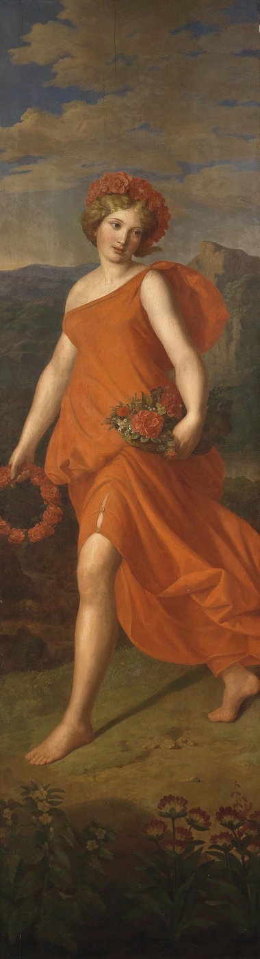Flora by Ferdinand Georg Waldmuller